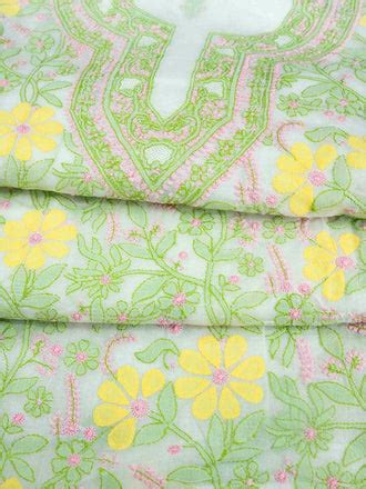 Chikankari Suits, Saree, Chikan kurti, Lehengas, Anarkali Suits - Adah