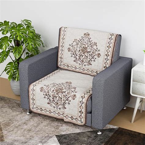 Kuber Industries Sofa Cover | Net Single Seater Sofa Slip Cover Set ...