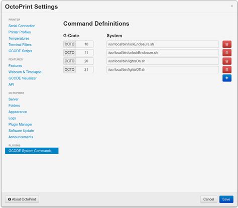 Sending commands to system with variables using custom controls ...