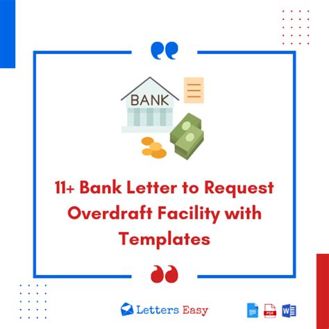 Image result for Bank Overdraft Letter