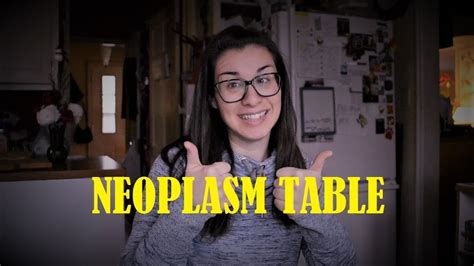 Image result for Tutorial of Neoplasm Table