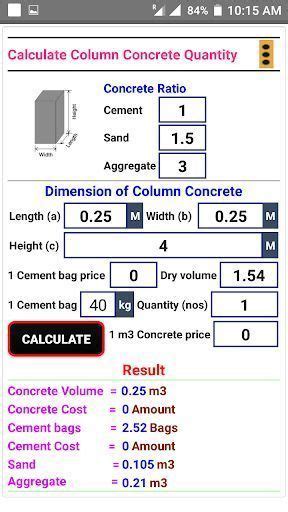 Image result for Column Load Calculator