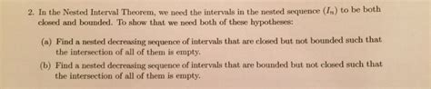 Image result for Nested Interval Theorem