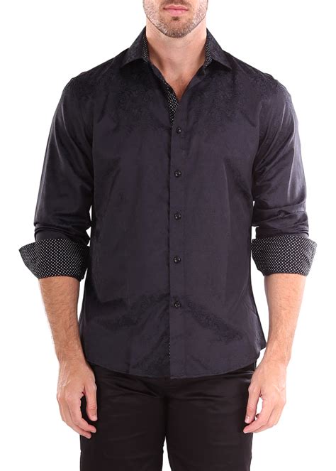 Black Dress Shirts For Men