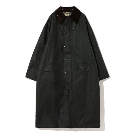 Barbour BURGHLEY / バーレー ワックス コットン ロング コート | MAROON WEBSTORE