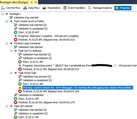 Image result for SSIS Debugging