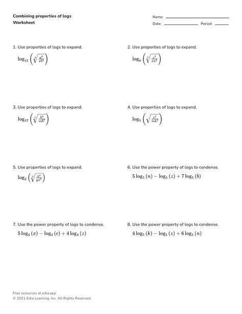 Image result for Algebra Logarithms with 1 Variables Math