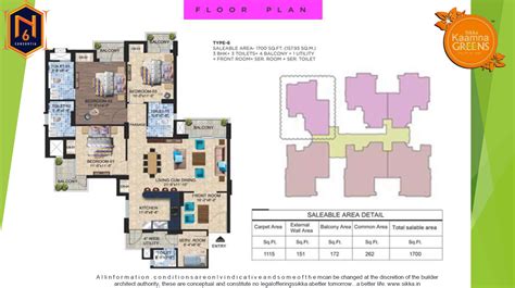 Sikka Kaamna Greens Sector 143A Noida - 2, 3 & 4 BHK Apartments