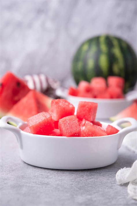 Can You Freeze Watermelon? Step-By-Step Guide With Video – Vegan in the ...