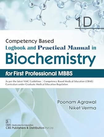Buy Competency Based Logbook and Practical Manual in Biochemistry for ...