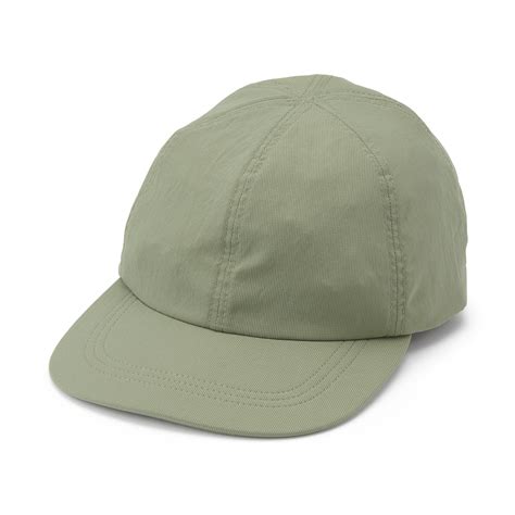 Breathable compactly foldable cap