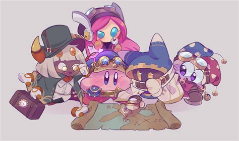 kirby, magolor, marx, susie, and taranza (kirby and 1 more) drawn by ...