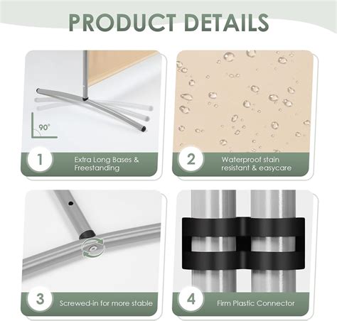 RANTILA Privacy Screen Room Divider - 6 Ft Tall, India | Ubuy