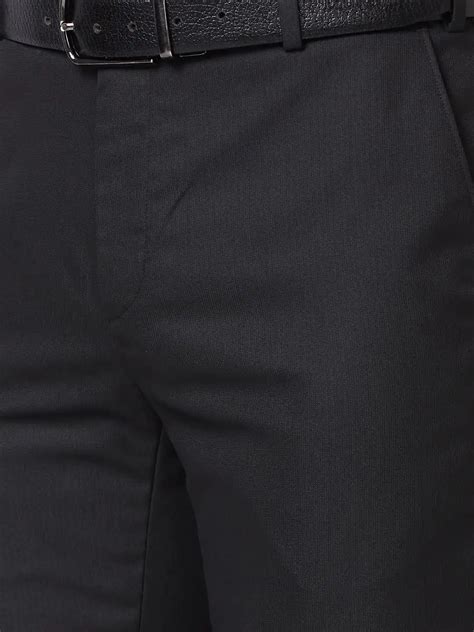 Raymond Men Brown Slim Fit Structure Polyester Trousers – MyRaymond