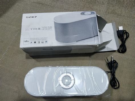 S207 Wireless 10W (Dual 5W) Super Bass Metal Aluminium Alloy Portable ...