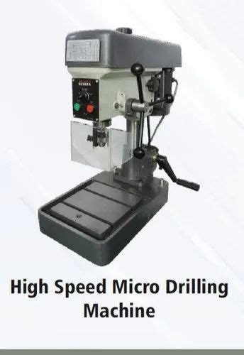 Drill Machine - BT6 High Speed Micro Drilling Machine Manufacturer from ...