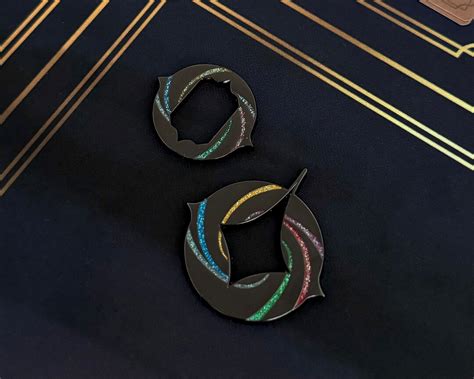 Buy Lorcana Dark Metal Lore and Draw Counter Tracker Coin Symbol & Inks ...