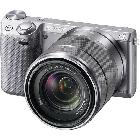 Sony Alpha NEX-5R Mirrorless Digital Camera with 18-55mm