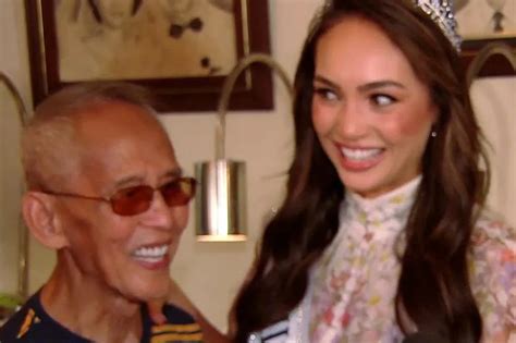 Miss Universe R'Bonney Gabriel binisita ang tahanan ng ama sa Maynila ...