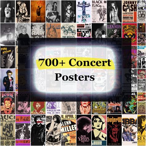 700+ Vintage Concert Poster, Retro Band Poster , Classic Rock Posters ...