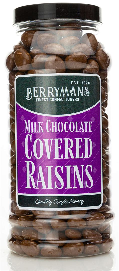 Buy Original Chocolate Raisins Milk Chocolate Covered Raisins Retro ...
