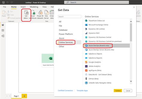 Connect to Azure DevOps with Power BI Connectors to create rich and ...