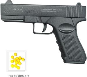 HALO NATION Metal Pistol Foldable BB Bullet Gun Toy With Realistic ...