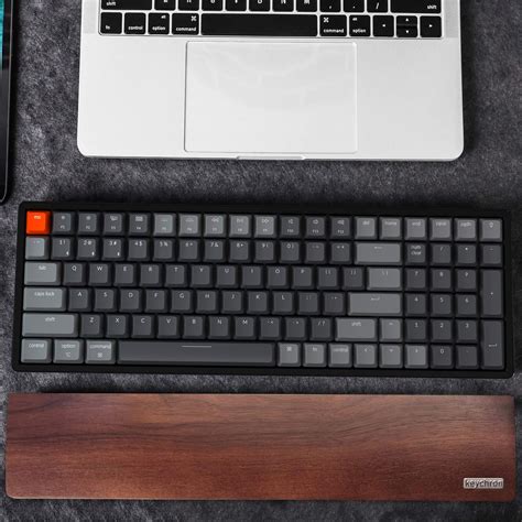 Wooden Palm Rest for Keychron K4 Bluetooth Mechanical Keyboard- Buy ...