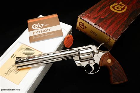 Image result for 8 Inch Nickel Plated Colt Python Reviews
