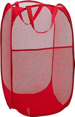 Kuber Industries Nylon 3 Piece Mesh Laundry Basket,30Ltr (Multi ...