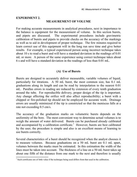 Image result for Volume Measurement Experiments