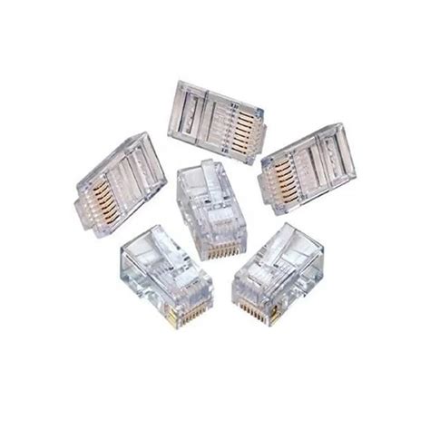 Dlink RJ45 Connector 8P8C Modular Plug | Cat5/Cat5e/Cat6 Compatible, G ...
