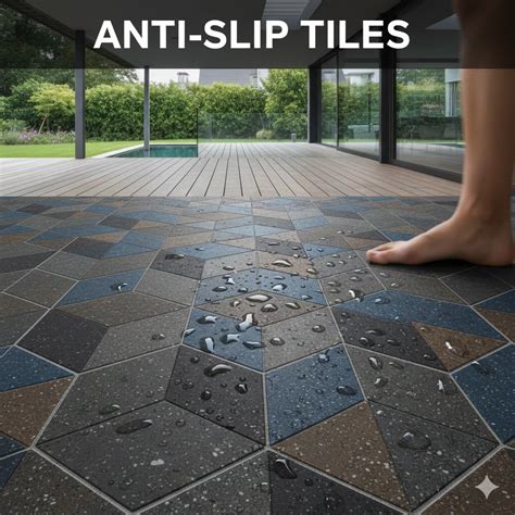 Anti-Slip Tiles vs Regular Floor Tiles: Safety & Use Cases