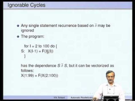 Automatic Parallelization-Part 4 - Compiler Design Video Lecture ...