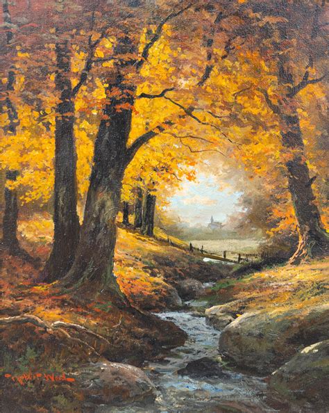 Robert Wood - Golden Vista For Sale at 1stDibs | robert wood paintings