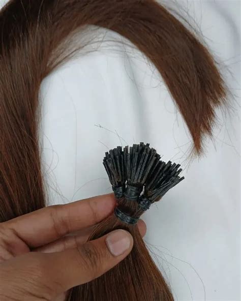 I Tip Premium Double Drawn Straight Hair | 100% Original Permanent Hair ...