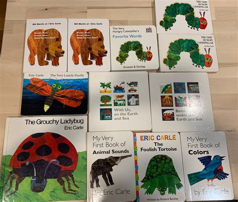Eric Carle Book Covers