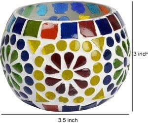 HYATT CREATION Glass Tealight Holder Price in India - Buy HYATT ...