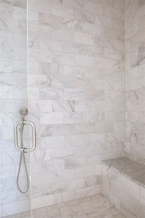 Marble Subway Tile Shower Marble Subway Tile Bathroom