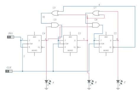 Image result for Mod 32 Synchronous Counter