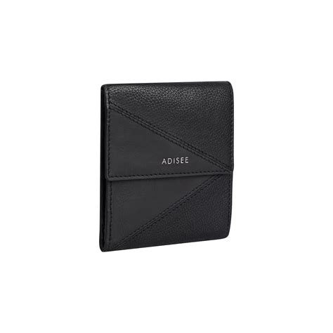 Mia Wallet, Black | Wallet with Detachable Strap | ADISEE