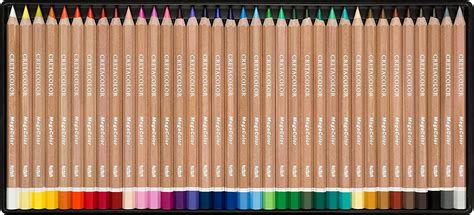 CRETACOLOR Fine Art Pastel Pencil Set of 72 (in an Elegant Reusable Tin ...