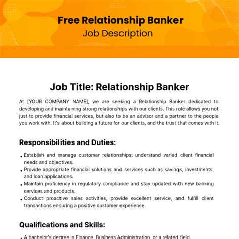 What Is A Relationship Banker
