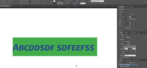 InDesign Fit Text to Frame 的图像结果