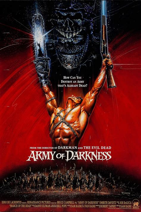 Army Of Darkness Movie Poster at Robert Seitz blog