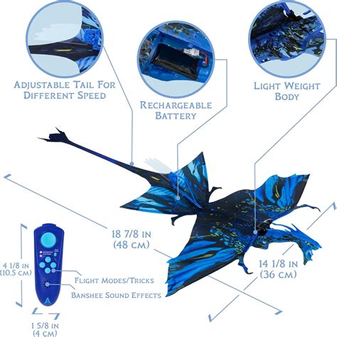 Buy Zing Avatar Banshee - Remote Control Flying Smart Mini Drone-Tech ...
