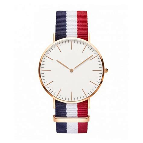VK SALES Red, Blue, White 3 Multicolor Belt Watch for Women & Girls ...