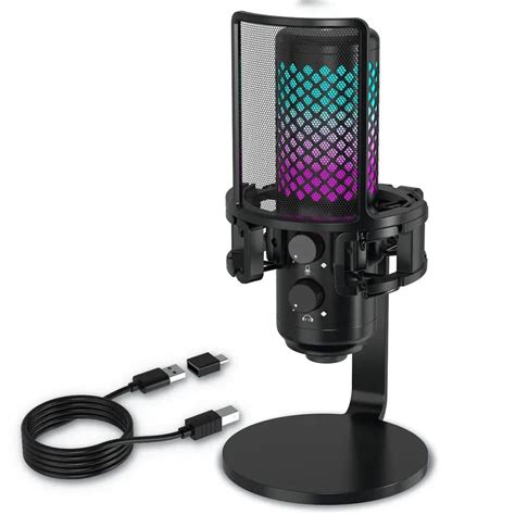 AM-C31 USB Plug & Play Condenser Microphone Kit