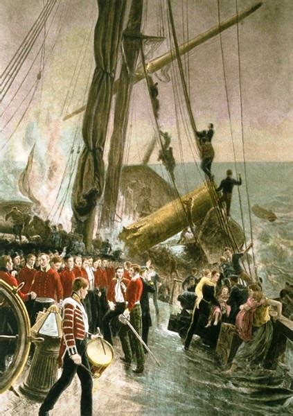 The sinking of the HMS Birkenhead: The event that gave rise to the ...