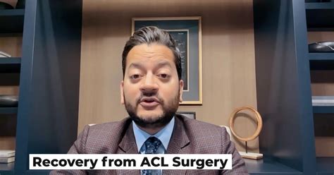 ACL Tear Treatment Options - Dr. Ronak M. Patel